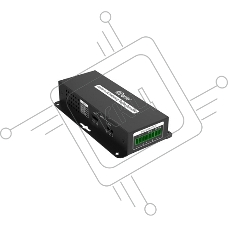 Конвертор INTREND [ITDAN-PR2] Dante - аналог (приемник), 2 аналоговых выхода (6-pin phoenix, балансный/линейный), 1xRJ45(Dante)