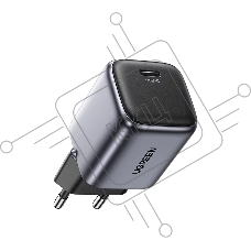 Сетевое зарядное устройство 20Вт UGREEN CD318 / USB-C Space Gray (90664)