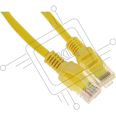Патч-корд Premier PP12-0.25M/Y 1000Гбит/с UTP 4 пары cat.5E CCA molded 0.25м желтый RJ-45 (m)-RJ-45 (m)