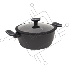 Кастрюля AUFFMAN AM-3102, объем 6,2л с крышкой 28*11,5 см