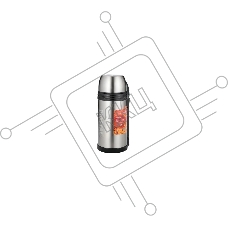 Термос Biostal NGP-1800P универсальный c ручкой