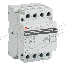 Контактор модульный КМ 40А 4NO 230В AC (3 мод.) AVERES EKF km-av-3-40-40-230V