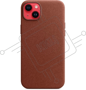 Чехол (клип-кейс) Apple для Apple iPhone 14 Plus Leather Case with MagSafe коричневый (MPPD3FE/A)