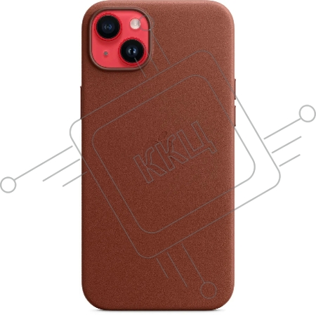 Чехол (клип-кейс) Apple для Apple iPhone 14 Plus Leather Case with MagSafe коричневый (MPPD3FE/A)