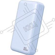 Внешний АКБ AKSBERRY E300 Epica быстрая зарядка 30000 mAh, белый