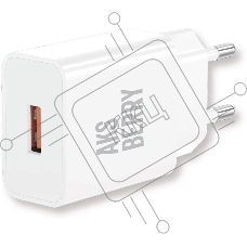Сетевое зарядное устройство Aksberry (6972969383057) T42 QC30 (белый)