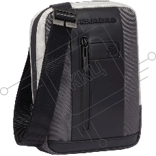 Сумка Piquadro Brief2 Special CA3084BR2S/GRN серая/черная нейлон/натур.кожа