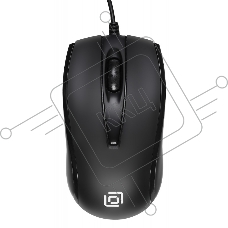 Мышь проводная Oklick 325M черный, 1000 dpi, USB, кнопки - 3