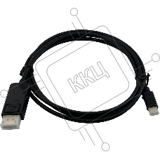 Кабель Buro ver1.4 USB Type-C (m) DisplayPort (m) 1.5м (BU-TYPEC-DP-1.5M) черный