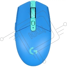 Мышь беспроводная Logitech G304 Lightspeed синий, 12000 dpi, радиоканал, USB, кнопки - 6