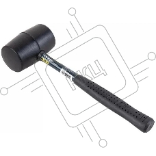 Резиновый молоток со стальной ручкой Deli DL5612 340 грамм, длина 260 мм