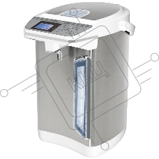 Термопот Mystery MTP-2442 4.5л. 700Вт серебристый/белый