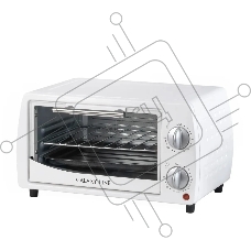 Мини-печь Galaxy Line GL 2626, белый, 10 л, 1000 Вт, таймер на 60 минут, индикатор работы, автоотключение