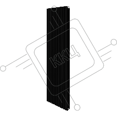 Дизайн-радиатор Royal Thermo Shift Q30 VC2180 - 12 секц. RAL9005m