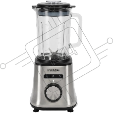 Блендер стационарный Hyundai HYB-S4921 1500 Вт, 1,8 л, серебристый/черный