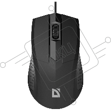 Мышь проводная Defender Optimum MB-270 черный, 1200 dpi, USB, кнопки - 3