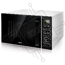 Микроволновая печь BBK 25MWC-992T/WB белый/черный 25л 900Вт поворотный механизм, кнопки