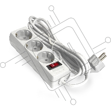 Сетевой фильтр ExeGate EX221178RUS SP-3-1.8W (3 розетки, 1.8м, евровилка, белый)