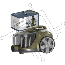 Пылесос Eurostek EVC-4515 зеленый, 500/2800 Вт, уборка сухая, пылесборник контейнер 3 л
