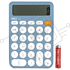 Калькулятор настольный Deli EM124BLUE синий 12-разр.