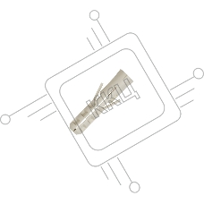 Дюбель NAT 5 (5х25) (уп.100шт) (кор.) Sormat 75005