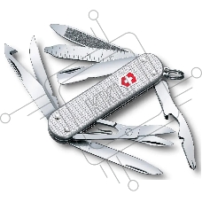 Нож перочинный Victorinox MiniChamp Alox (0.6381.26) 58мм 14 функций серебристый