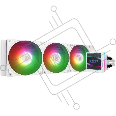 Водяное охлаждение для процессора Thermalright Grand Vision 360 (360mm, LED, White, ARGB/Fans: 3x120mm, 80.45CFM, 29.4dBA, 2150RPM/Pump height 72.5mm, 6400RPM, Rad thickness 27mm/S: 1700, 1200, 1851, 115X, 2011, 2066, AM5, AM4)