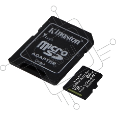 Флеш карта microSDHC 64GB microSDXC Class10 Kingston <SDCS2/64GB> Class10 UHS-I Canvas Select up to 100MB/s с адапт.