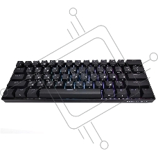 Игровая клавиатура Mad Catz S.T.R.I.K.E. 6 US [БЕЗ РУССКОЙ РАСКЛАДКИ] чёрная (Mad Catz RED Switch, 61 кл., RGB подсветка, USB)