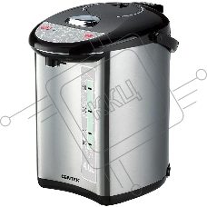 Термопот Centek CT-1082 (сталь) 4.0л, 750Вт, 3 способа подачи воды, двойная защита от перегрева