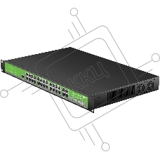 Коммутатор Digma DSW724G-4C-R, 24×1 Гбит/с + 4×1 Гбит/с Combo, управляемый