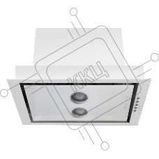 Вытяжка полновстраиваемая Gefest ВО 4603, белый, 52 см, 800 куб. м/ч, отвод/циркуляция, 78 дБ