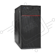 Компьютерный корпус Minitower ExeGate BAA-113-AAA350 (mATX, БП AAA350 с вент. 8см, 2*USB, аудио, черный)