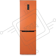 Холодильник Бирюса Б-T980NF оранжевый двухкамерный 240/130 л морозильник снизу, No Frost