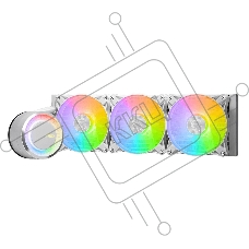 Жидкостная система охлаждения MSI MAG CORELIQUID E360 белый 3x ARGB Fan, ARGB Block, Color Box, Pallet packing