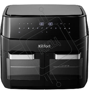 Аэрогриль Kitfort КТ-8153 2600Вт черный