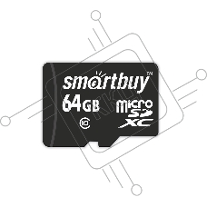Флеш карта micro SDXC Smartbuy 64GB Class 10 (без адаптера)