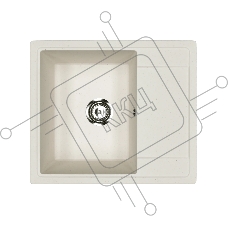 Мойка кухонная PRACTIK PR-M 575-001 белый камень
