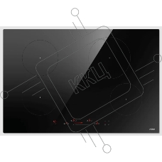 Индукционная варочная панель Elica, 80 см, слайдерное управление, 4 конфорки, таймер, режим подогрева, пауза, Bridge zone, защита от детей, черный