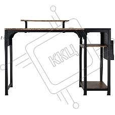 Стол для компьютера Eureka ZX-SS120B-RBB столешница МДФ коричневый каркас черный