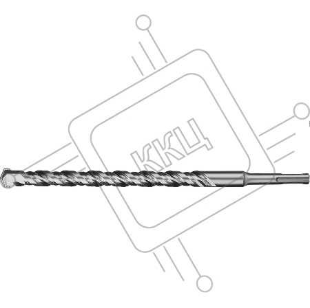 Бур ЗУБР SDS-plus 16 х 260 мм