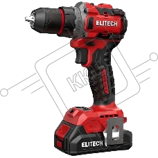 Дрель-шуруповерт Elitech ДА 20БЛ2 аккум. патрон:быстрозажимной (205673)