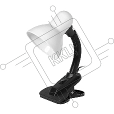 Светильник настольный SMARTBUY (SBL-DeskL01-White) 40W/E27