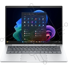 Ноутбук EliteBook 8 G1i 14 C15A6ET UMA Ultra 7 255U 8 14 inch G1i / 14.0 WUXGA UWVA 300 WWAN 5MP IR ISP+ 60Hz bnt Panel / 16Gb (1x16Gb) DDR5 5600 SODIMM Memory / 512Gb PCIe NVMe Value / Dual AryMic 5MP USB2 IR AI WFOVCamera / Clickpad