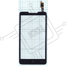 Сенсорное стекло (тачскрин) для Lenovo A656, черное