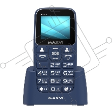 Мобильный телефон Maxvi B110ds синий