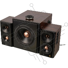 Колонки Edifier S360DB Brown (2.1,70W RMS, дерево, Bluetooth 4.1,ДУ)