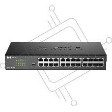 Коммутатор D-Link DGS-1024D/J1A, 24×1 Гбит/с, неуправляемый