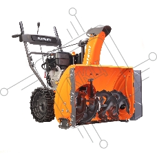 Снегоуборщик PATRIOT PRO 11 KX (коммунально-хозяйственный); 11 л.с. , усиленный редуктор, безвоздушные колёса WE3, антиадгезионное покрытие ковша и желоба.