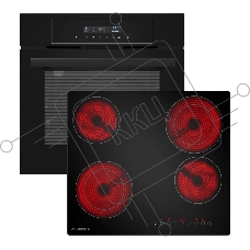 Встраиваемый комплект Maunfeld Bergen черный/черный
